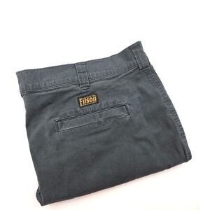 Filson Granite Mountain Men's 44x8" Flat Front Stretch Shorts Hiking‎ Gray